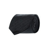 Black Patterned Tie