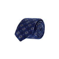 Blue Patterned Tie
