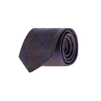 Dark Navy Patterned Tie