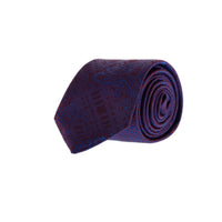 Dark Red Patterned Tie