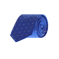 Blue Patterned Tie