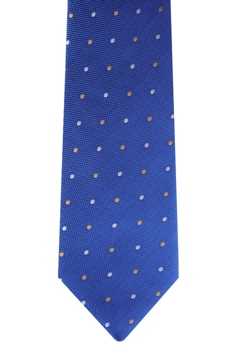 Blue Patterned Tie