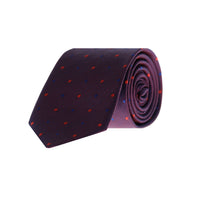 Light Burgundy Patterned Tie