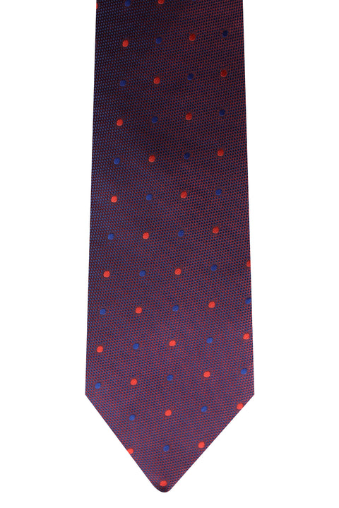Light Burgundy Patterned Tie