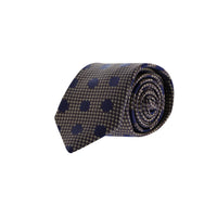 Medium Brown Patterned Tie