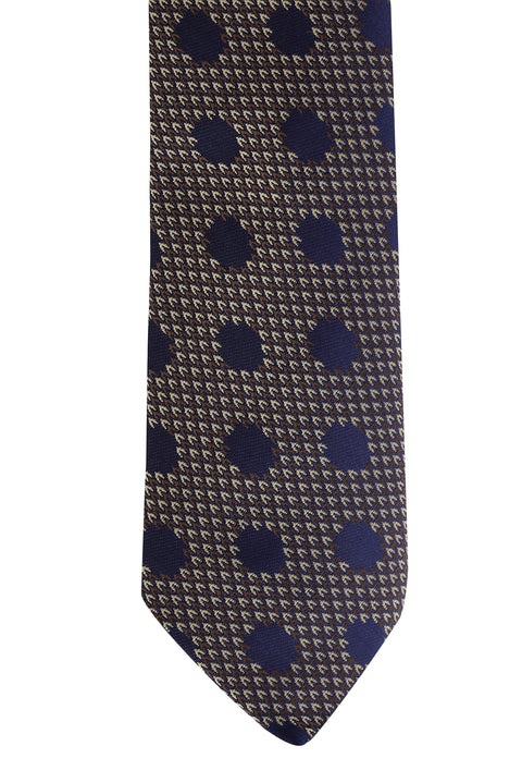 Medium Brown Patterned Tie