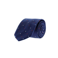 Dark Navy Patterned Tie
