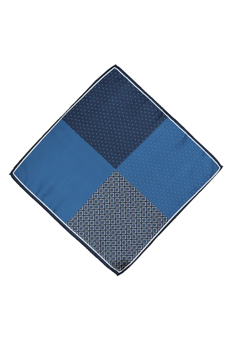 Medium Petroleum Patterned Handkerchief