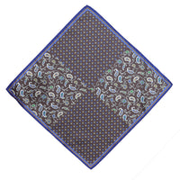 Medium Brown Patterned Handkerchief