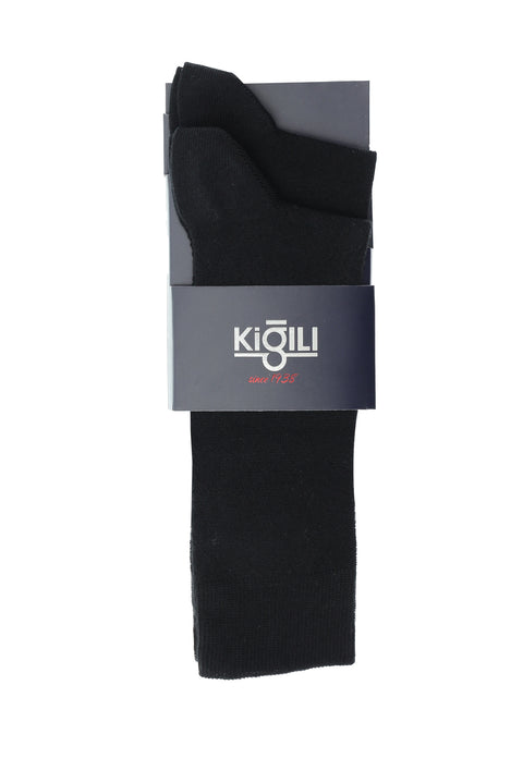 Black 2-Pack Patterned Socks
