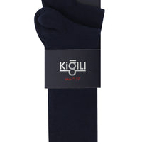 Dark Navy Blue 2-Pack Patterned Socks