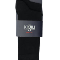 Black 2-Pack Plain Socks Set