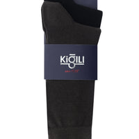 Medium Brown 2-Pack Plain Socks