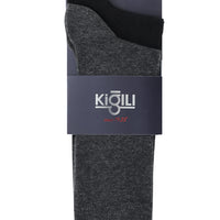 Dark Anthracite 2-Pack Plain Socks Set