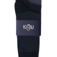 Medium Navy Blue 2-Pack Patterned Socks
