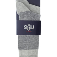 Medium Grey 2-Pack Patterned Sock Set