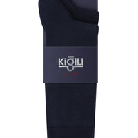 Medium Navy Blue 2-Pack Patterned Socks