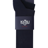 Dark Navy Blue 2-Pack Patterned Socks