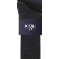 Medium Anthracite 2-Pack Patterned Socks