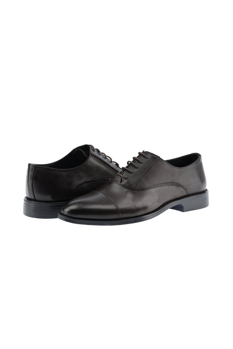 Dark Brown Classic Leather Shoes