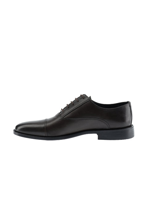 Dark Brown Classic Leather Shoes