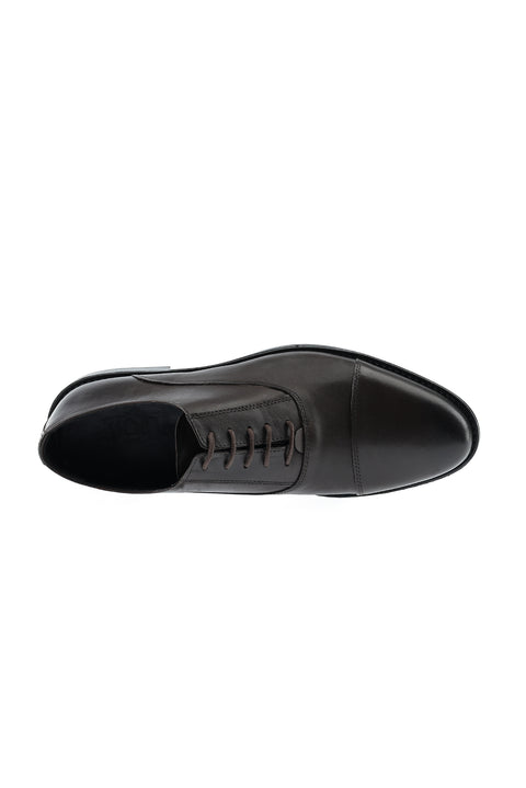 Dark Brown Classic Leather Shoes