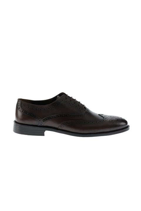 Medium Brown Classic Leather Shoes