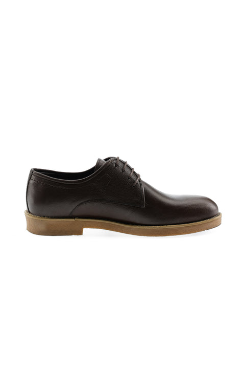 Dark Brown Classic Leather Shoes