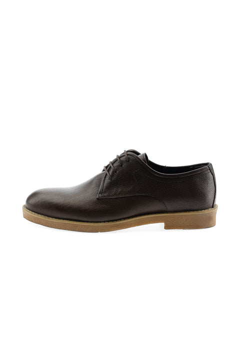 Dark Brown Classic Leather Shoes