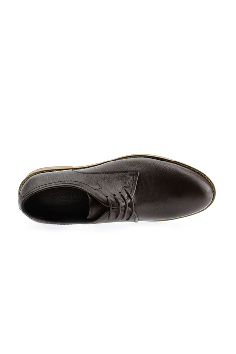 Dark Brown Classic Leather Shoes
