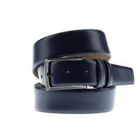 Dark Navy Classic Leather Belt