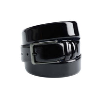 Black Classic Patent Leather Belt