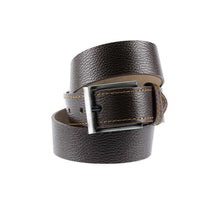 Dark Brown Sport Leather Belt