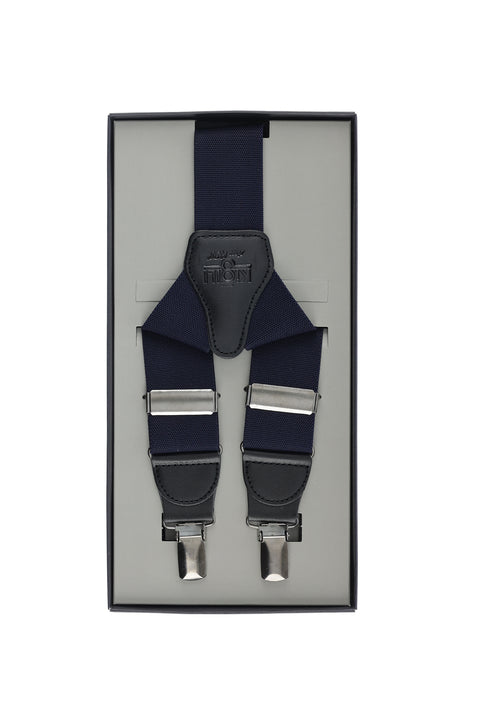 Light Navy Blue Trouser Suspenders