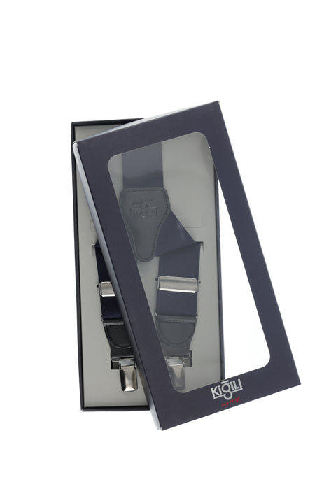 Light Navy Blue Trouser Suspenders