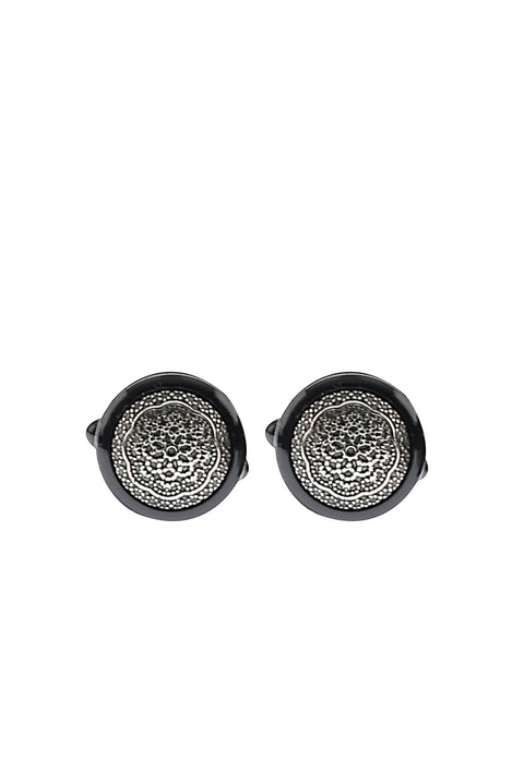Metallic Gray Cufflinks