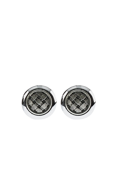 Metallic Gray Cufflinks