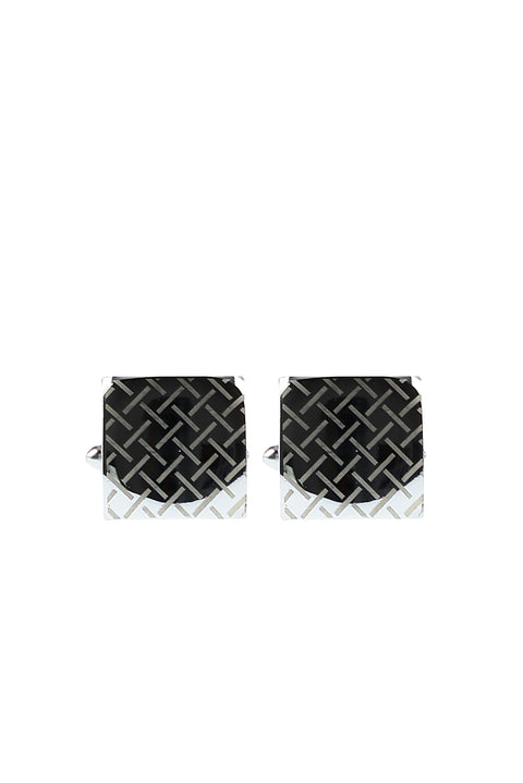 Metallic Gray Cufflinks