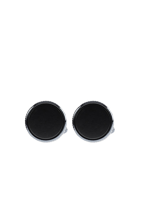 Medium Navy Cufflinks