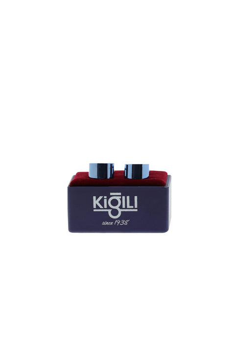 Medium Navy Cufflinks
