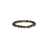 Medium Khaki Melange Natural Stone Bracelet