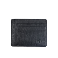 Black Leather Card Holder