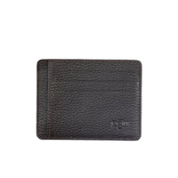 Medium Brown Leather Card Holder