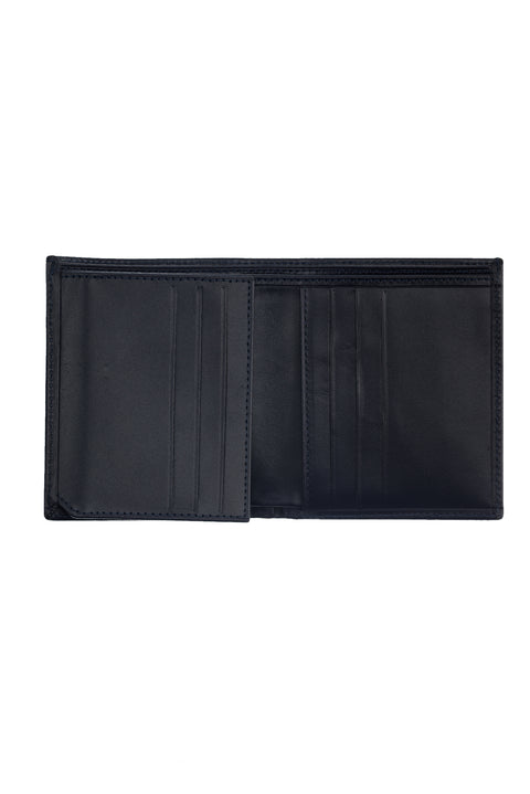 Medium Navy Leather Wallet