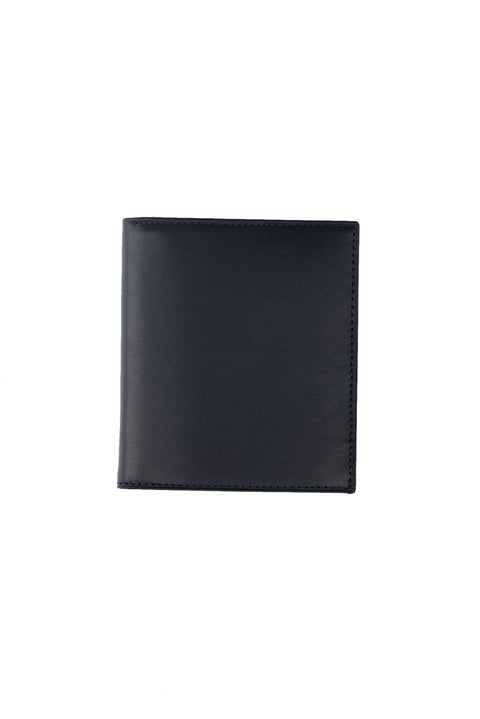 Medium Navy Leather Wallet