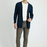 Açık Haki Slim Fit Dar Kesim Likralı Kanvas / Chino Pantolon