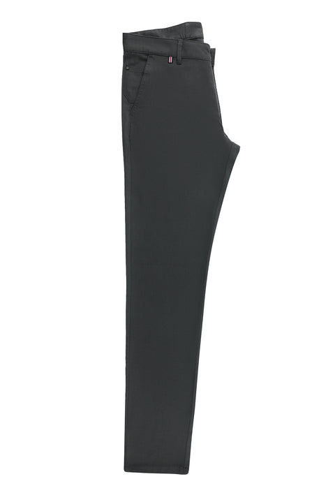 Medium Gray 7 Drop Slim Fit Sports Pants