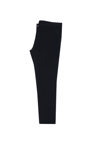  Koyu Lacivert Regular Fit Standart Kesim Likralı Kanvas / Chino Pantolon