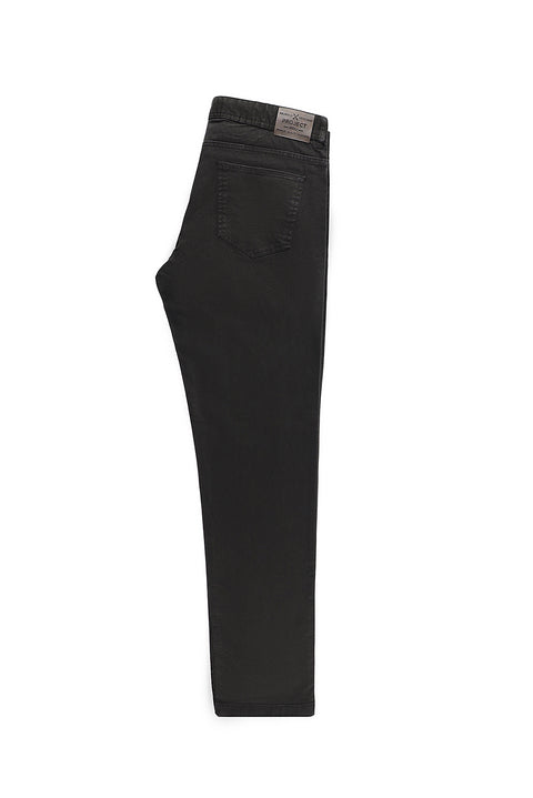 Medium Coffee Slim Fit Stretch Canvas / Chino Trousers