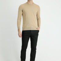 Dark Green Slim Fit Stretch Canvas / Chino Trousers